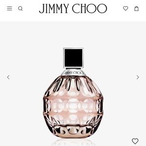JIMMY CHOO FOR WOMEN EAU DE PARFUM 1.3 OZ NEW WITHOUT BOX NOT USED 100% FULL